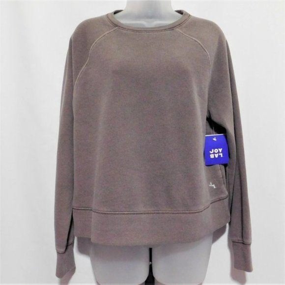 Joylab Tops - Crew Neck Fleece Cocha Mocha - Joylab Sz Medium